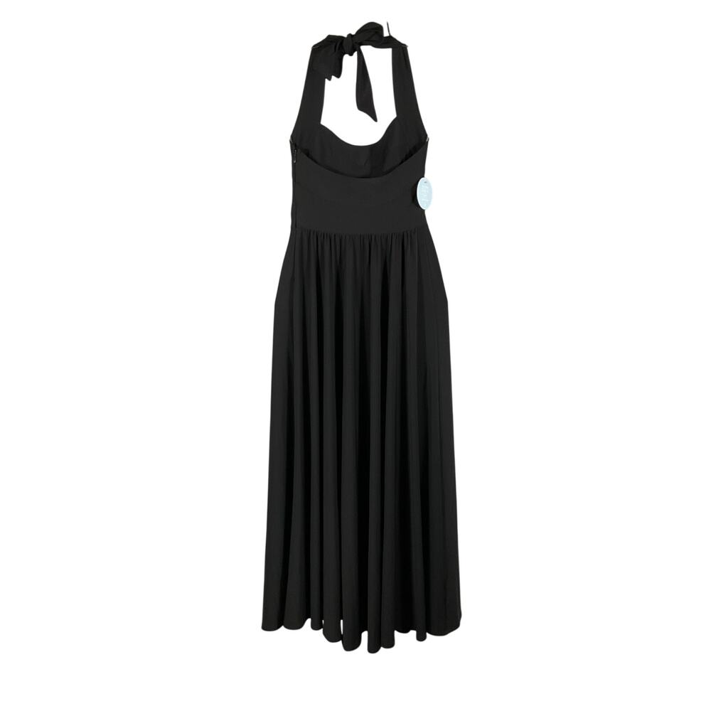 Hill House Home Elegant Black Fleur Midi Dress Size XXS NWT - Picture 3 of 5